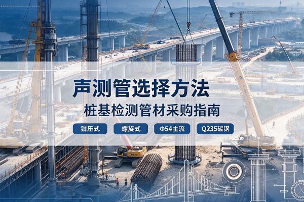 义安声测管选型标准