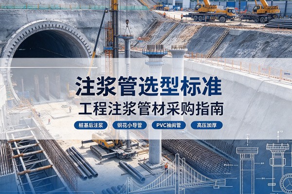义安注浆管选型标准