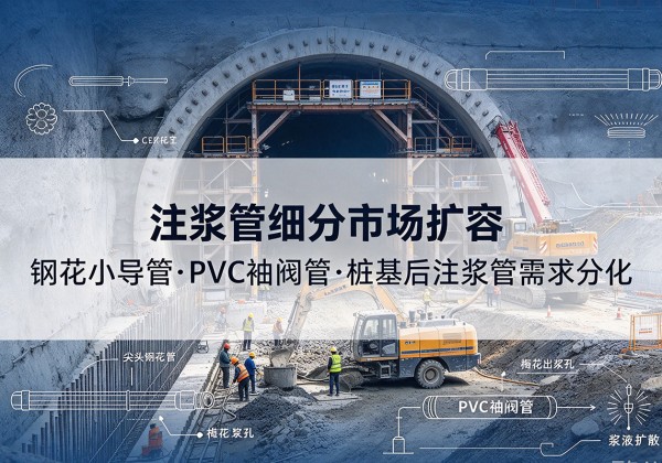 义安注浆管细分市场扩容，隧道钢花小导管、PVC 袖阀管、桩基后注浆管需求分化