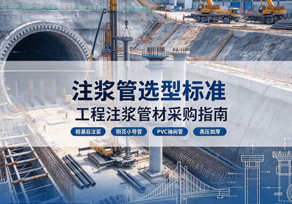 义安注浆管选型标准